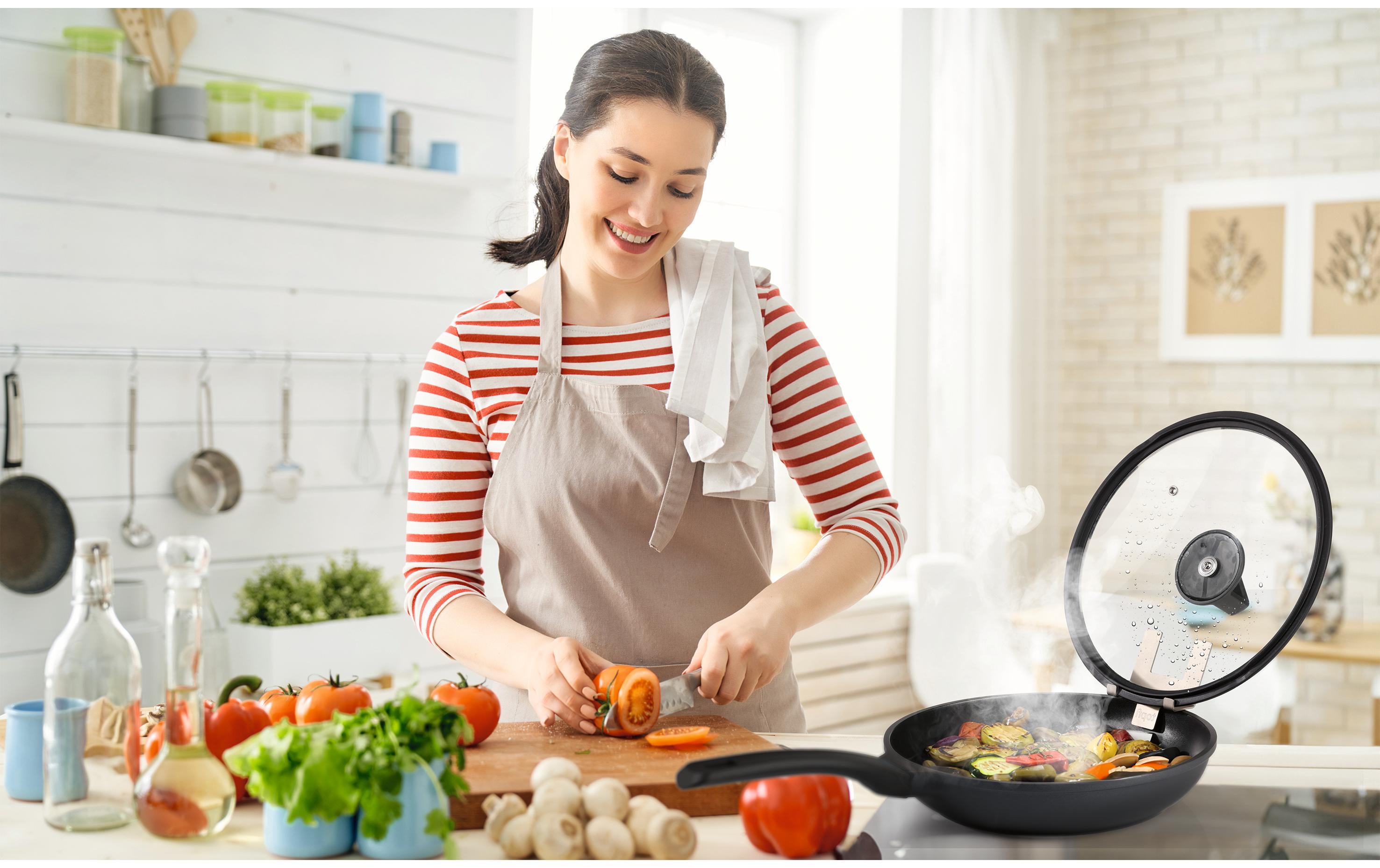 Topfi Topfdeckelhalter Silber