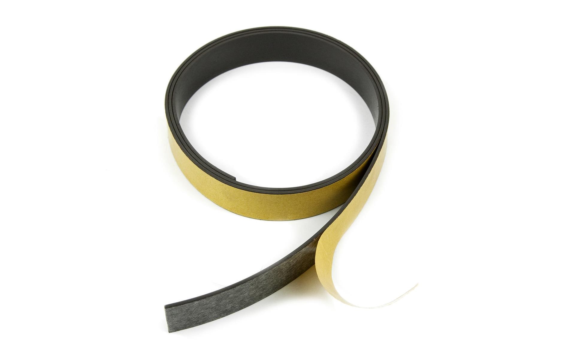 supermagnete Magnetband 20 mm x 1 m, Schwarz