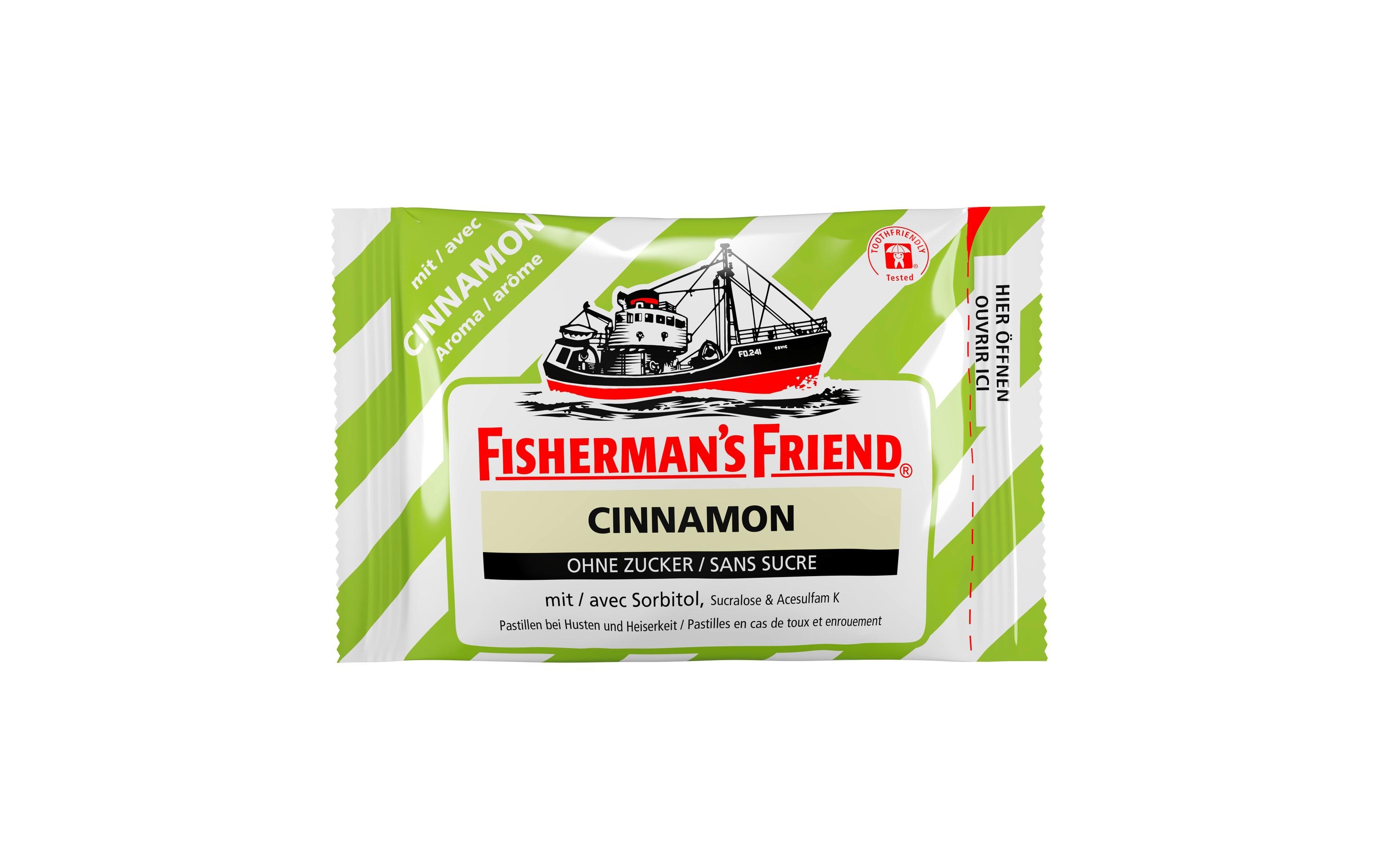Fisherman's Bonbons Cinnamon 24 x 25 g