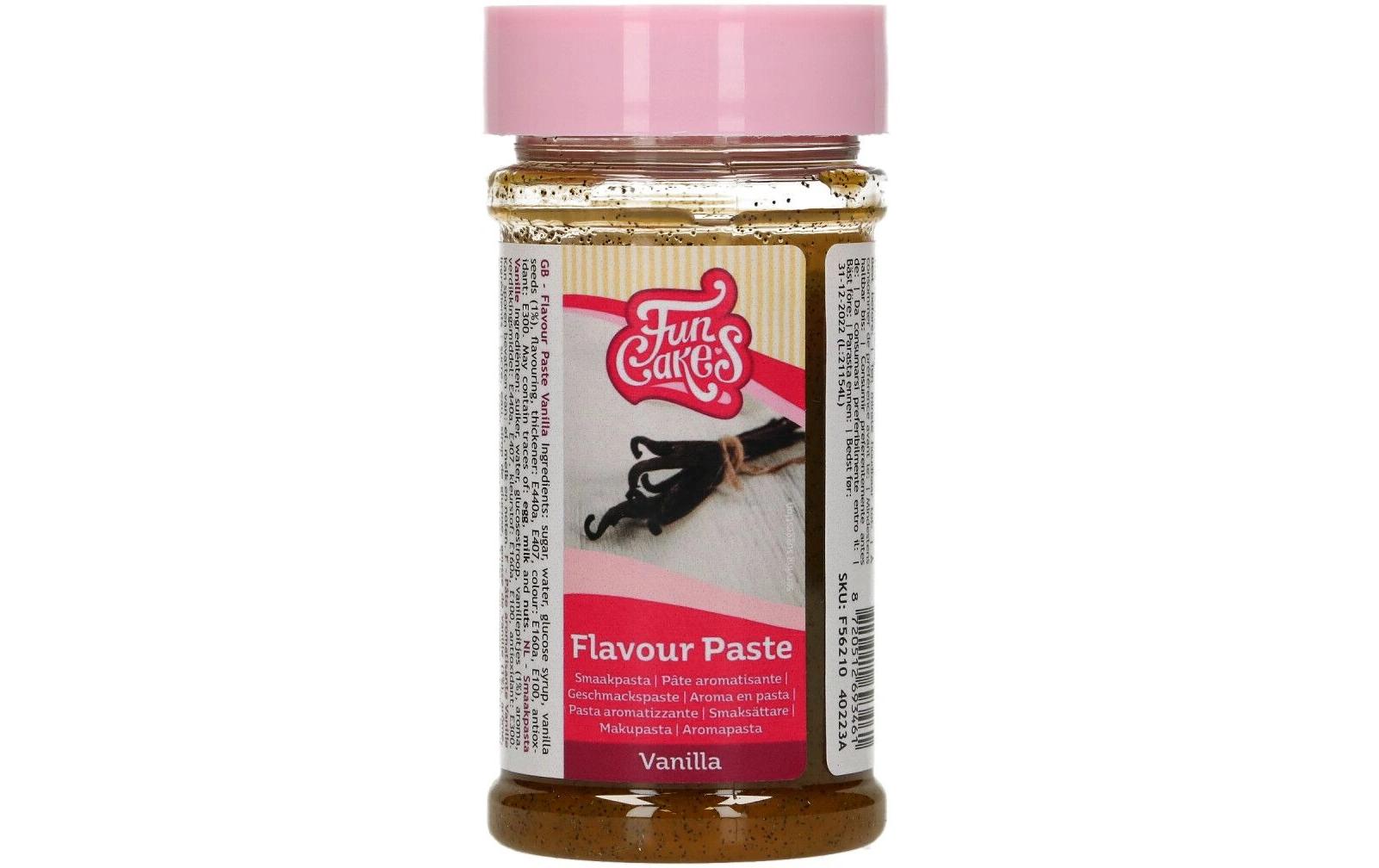 Funcakes Geschmackpaste Vanille Aroma Funcakes Geschmackpaste Vanille Aroma