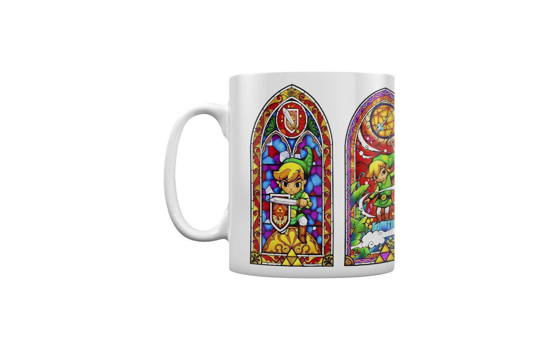 Pyramid Kaffeetasse Legend of Zelda Stained Glass