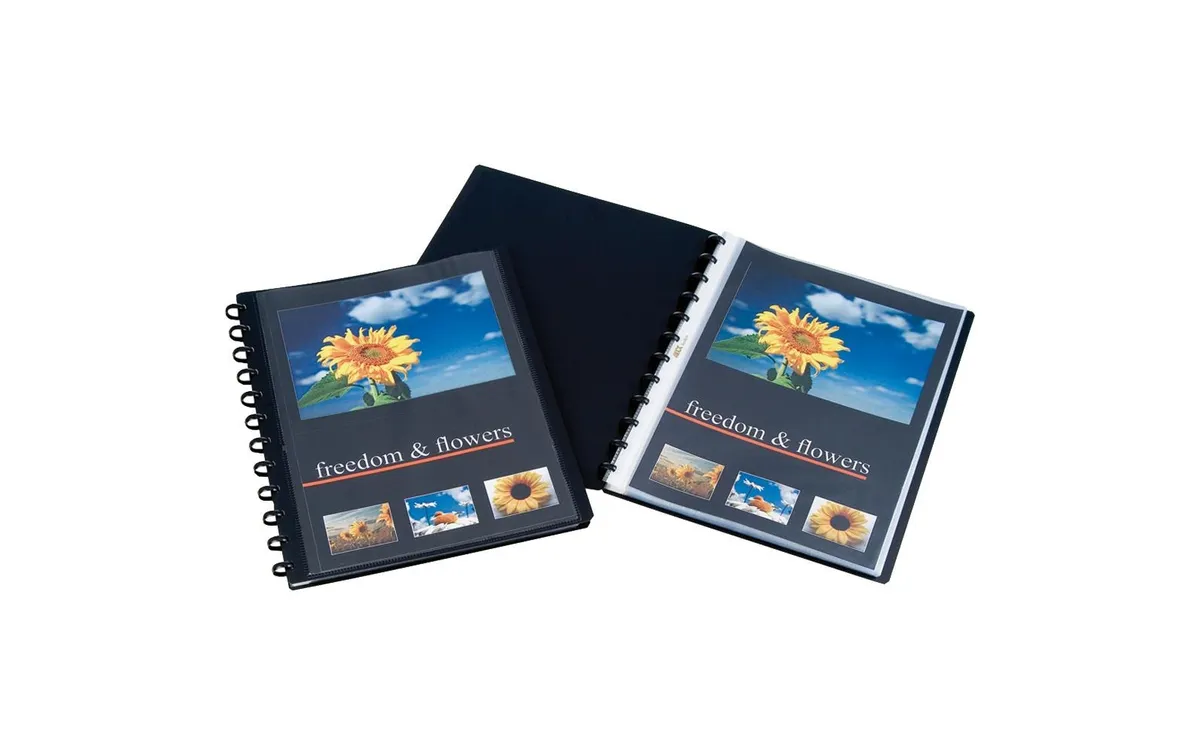 Adoc Sichtbuch Personal-Ex A4, 30 Taschen, Schwarz Adoc Sichtbuch Personal-Ex A4, 30 Taschen, Schwarz