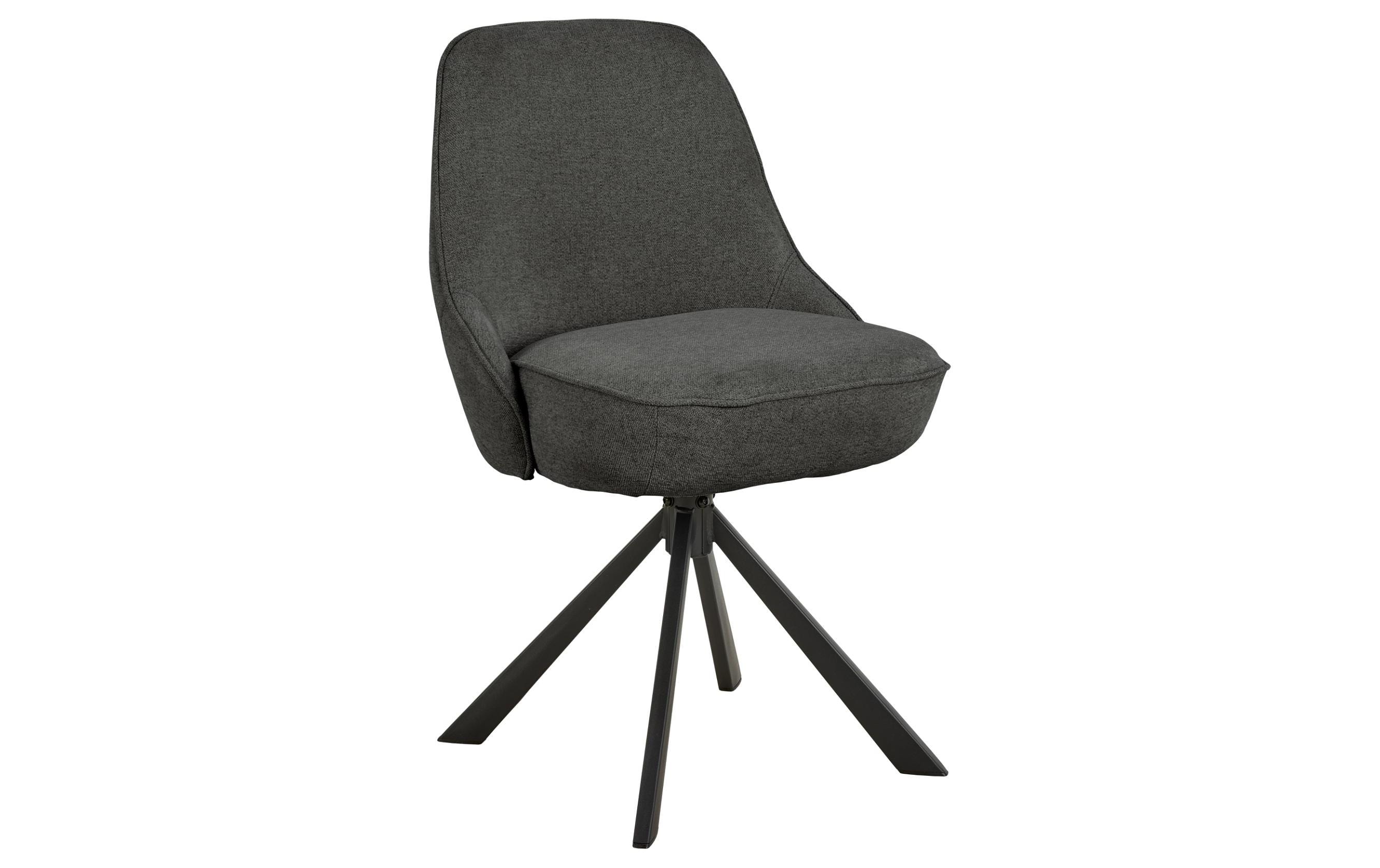 AC Design Stuhl Carlton 2 Stück, Grau