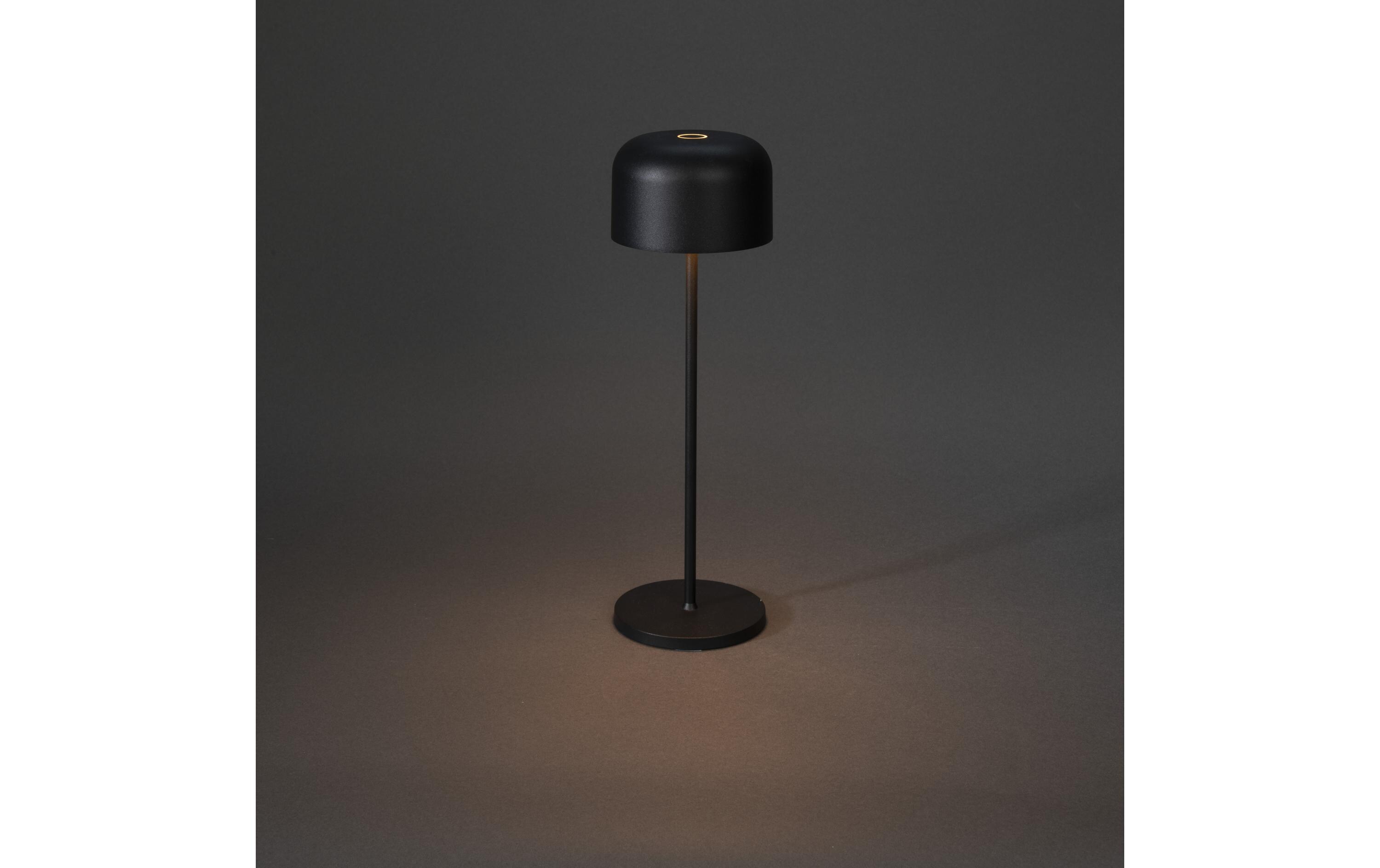 Konstsmide Tischleuchte Lille USB, 2200 / 2700 K, 3.5 W, Schwarz Konstsmide Tischleuchte Lille USB, 2200 / 2700 K, 3.5 W, Schwarz
