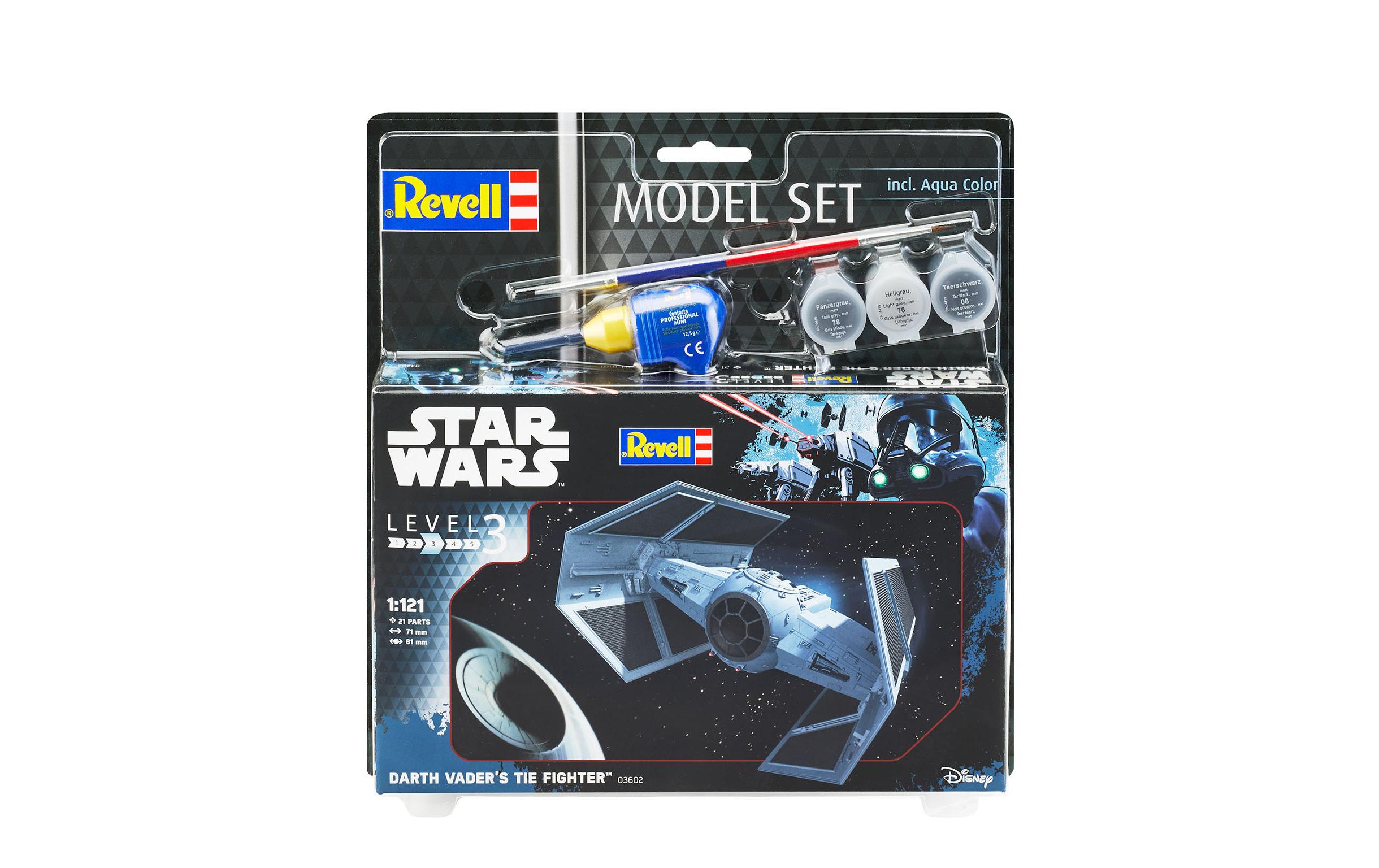 Revell Bausatz Star Wars Darth Vader's TIE-Fighter 1:121