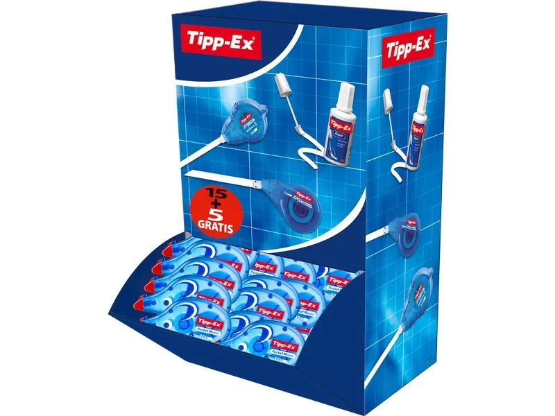 Tipp-Ex Korrekturroller Pocket Mouse Grosspackung 4.2 mm, 20er Box Tipp-Ex Korrekturroller Pocket Mouse Grosspackung 4.2 mm, 20er Box