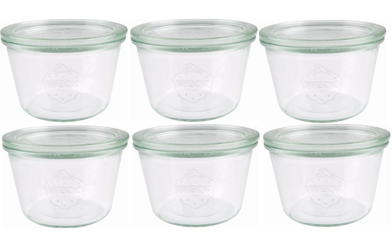 Weck Einmachglas 250 ml, 6 Stück