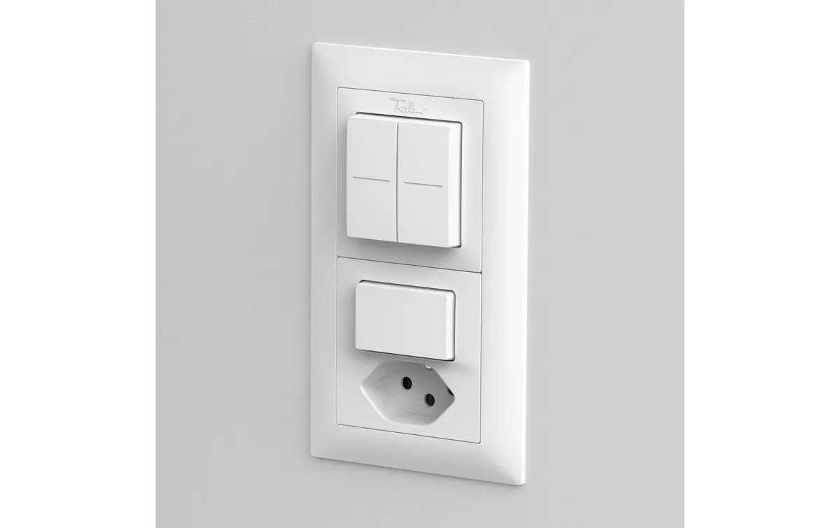 Feller Smart Light Control für Philips Hue EDIZIOdue AP light grey Feller Smart Light Control für Philips Hue EDIZIOdue AP light grey