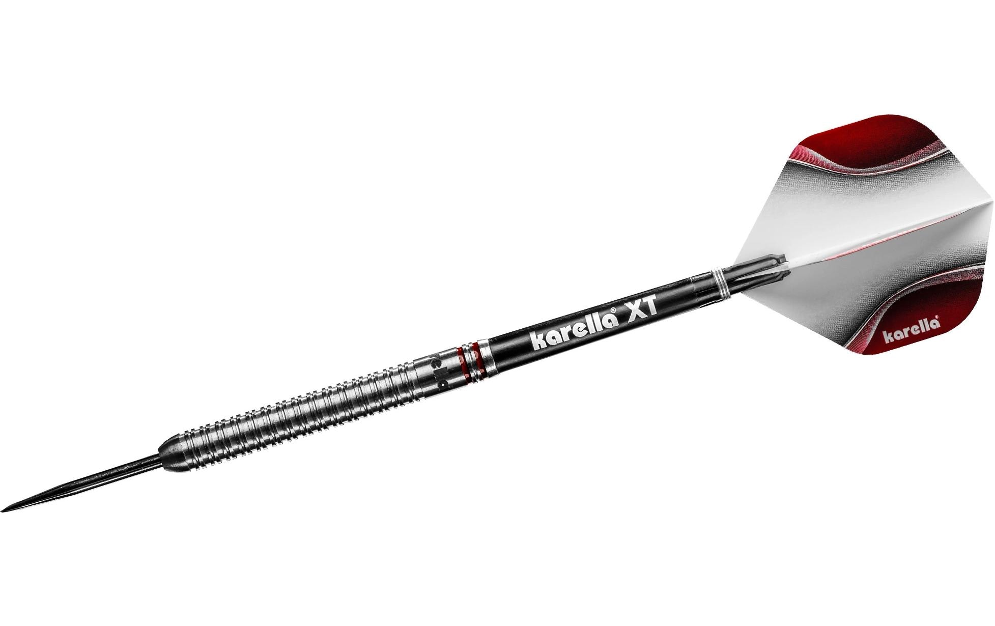 Karella Dartpfeile Steeldart Shotgun 22g, 3 Stück – Silber Karella Dartpfeile Steeldart Shotgun 22g, 3 Stück – Silber