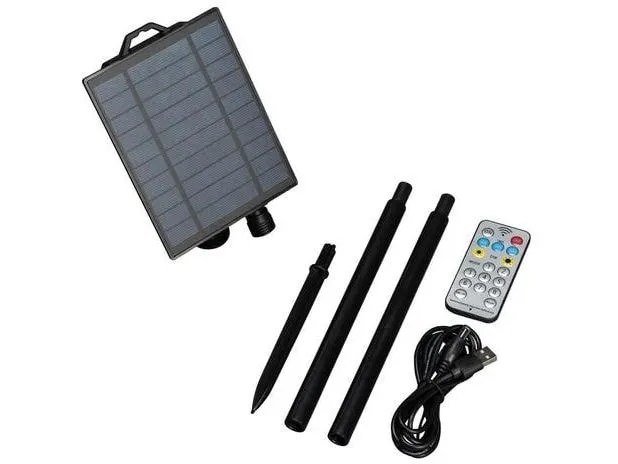 Konstsmide Solarbatteriebox Schwarz