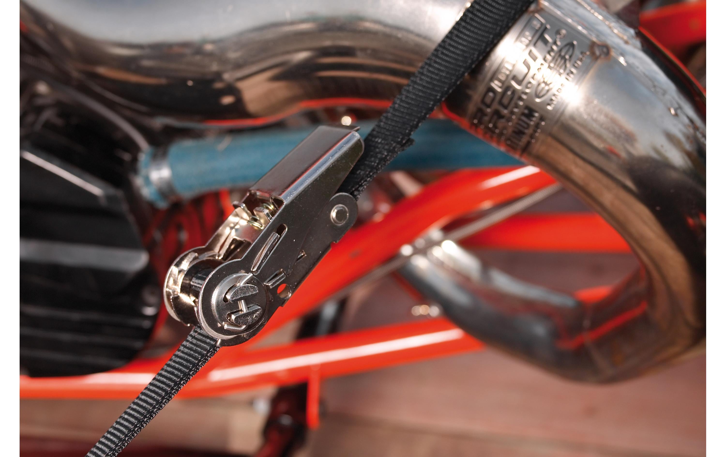 Masterlock Zurrgurt 2.50 m x 25 mm mit Ratsche Masterlock Zurrgurt 2.50 m x 25 mm mit Ratsche