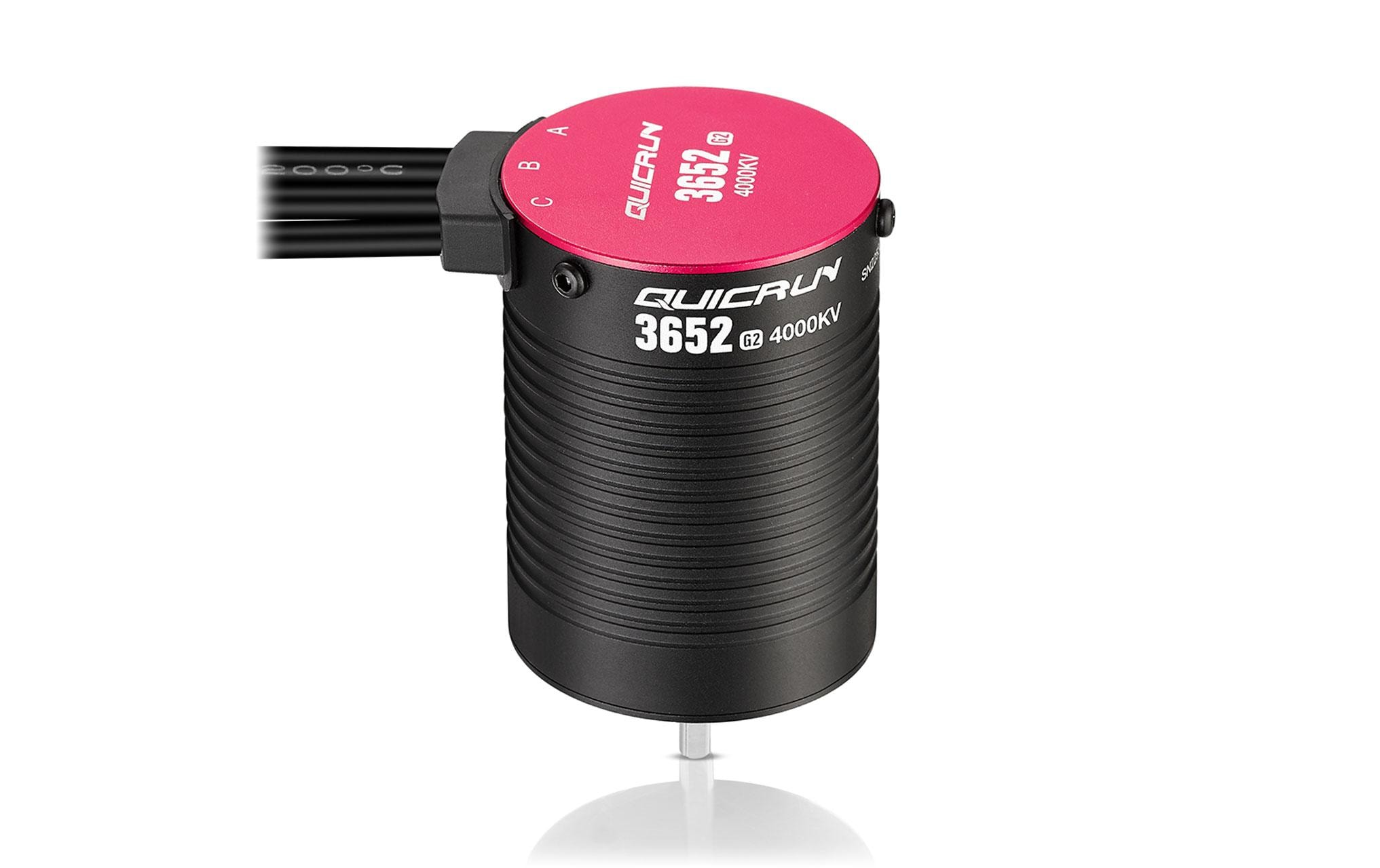 Hobbywing Brushless-Antriebsset WP 10BL120 G2 3652SL-4000KV Combo 1:10