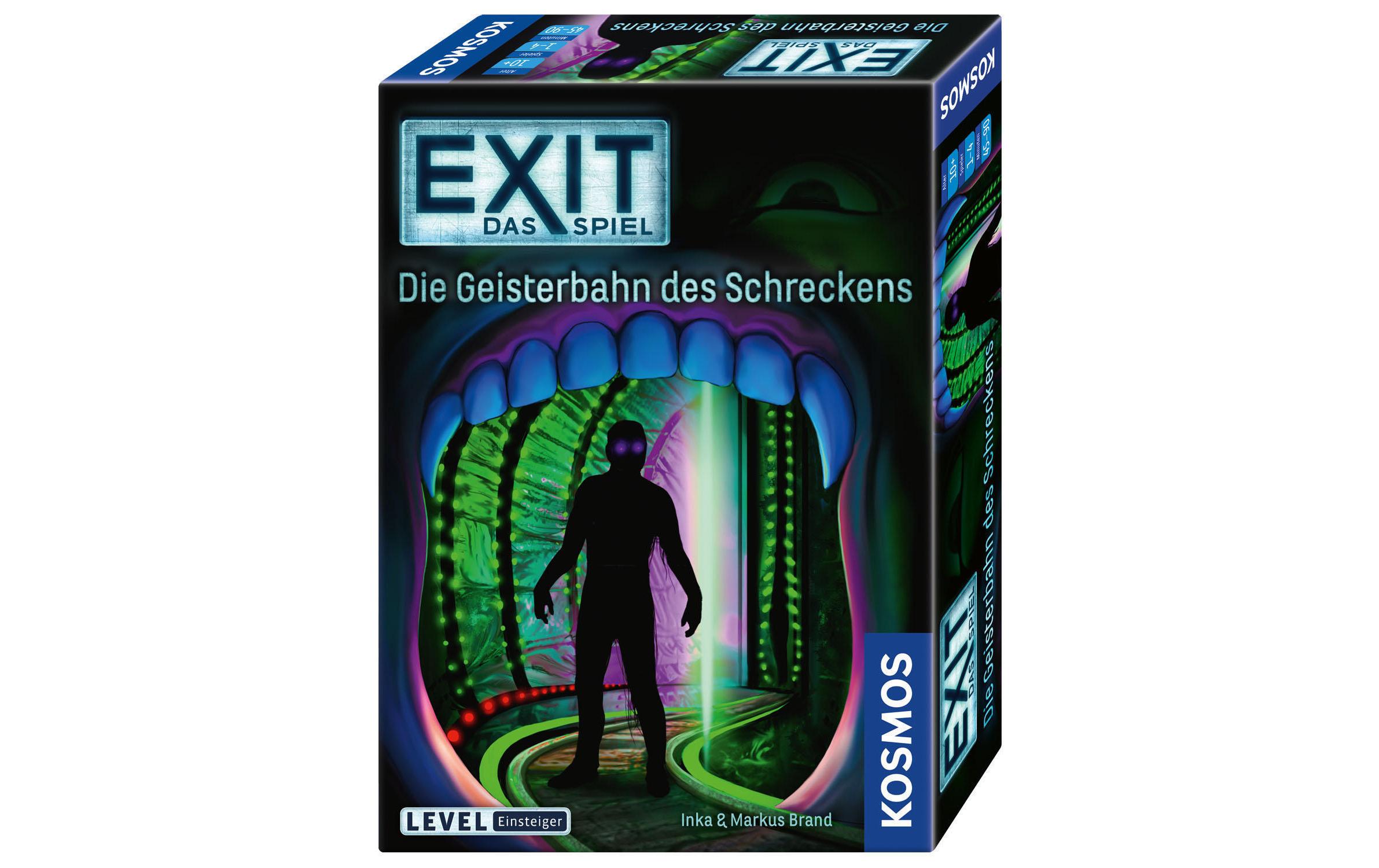 Kosmos Kennerspiel EXIT: Die Geisterbahn des Schreckens Kosmos Kennerspiel EXIT: Die Geisterbahn des Schreckens