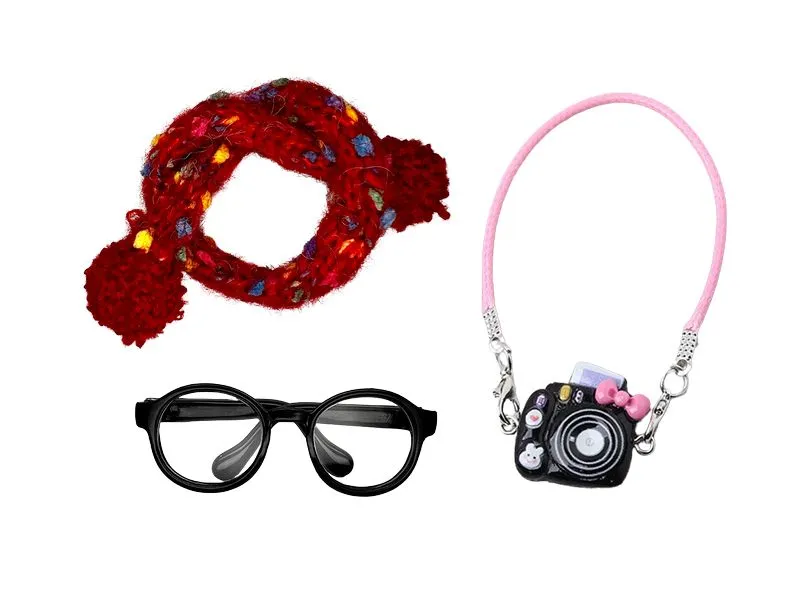Nize Puppenkleidung Labubu Accessoire-Set Winter