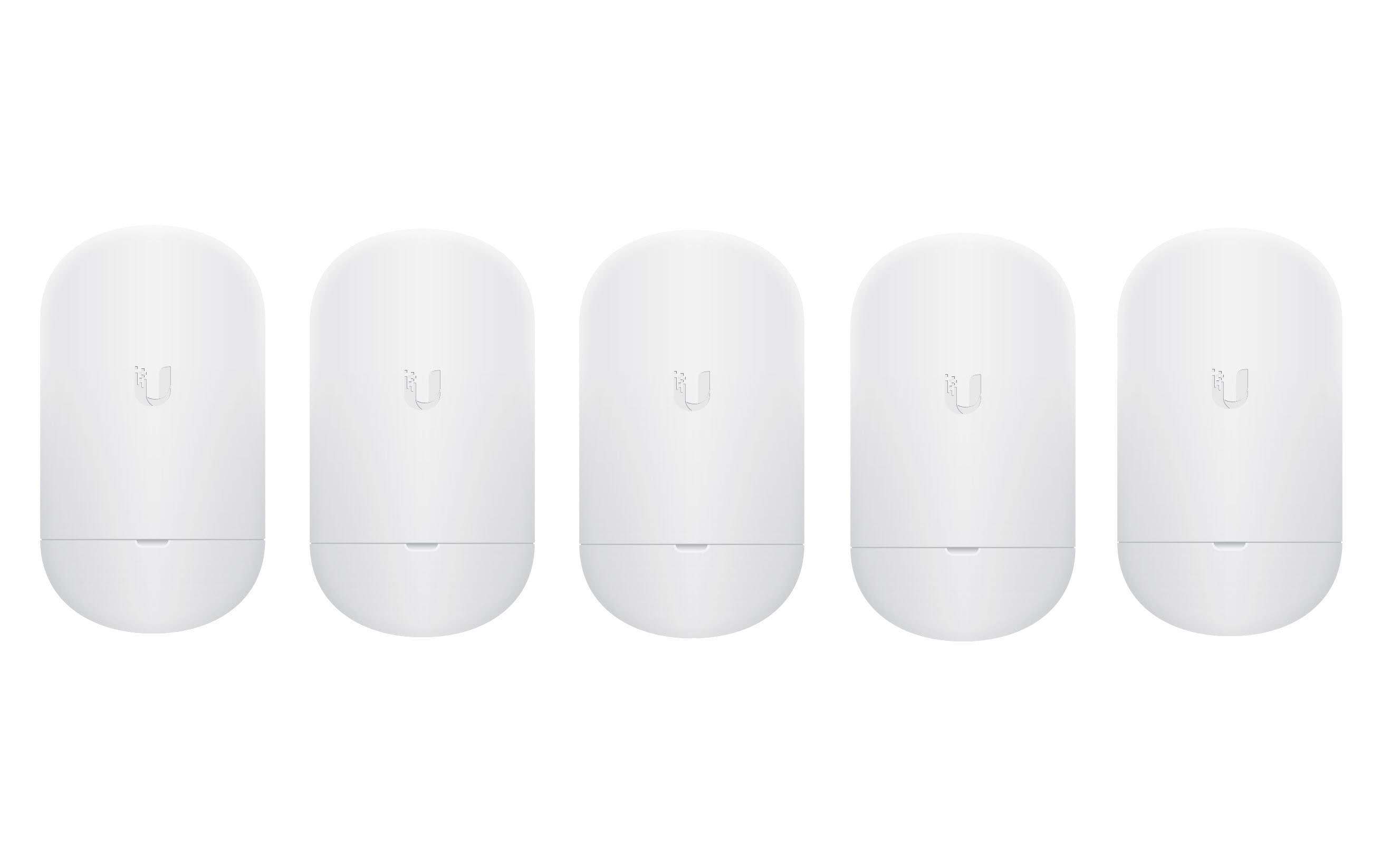Ubiquiti WLAN-Bridge Nanostation NS-5ACL-5 5er-Set Ubiquiti WLAN-Bridge Nanostation NS-5ACL-5 5er-Set
