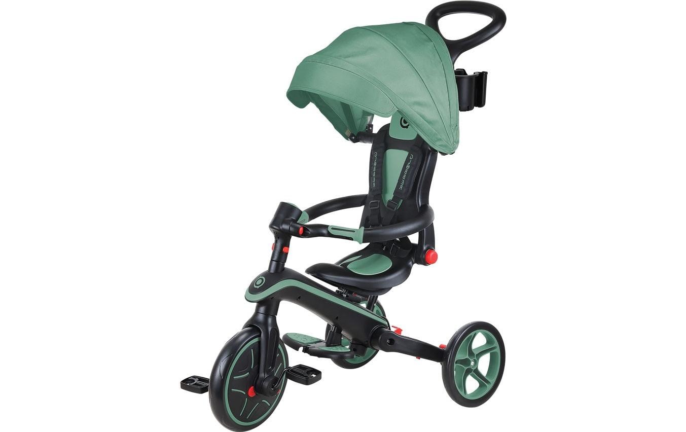 GLOBBER Trike Explorer Foldable 4 in 1, Olivgrün