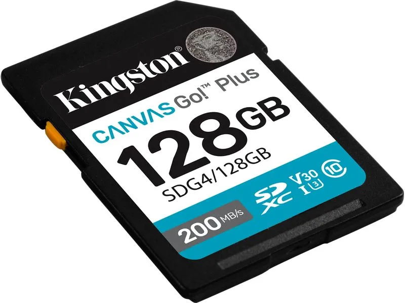 Kingston SDXC-Karte Canvas Go! Plus 128 GB