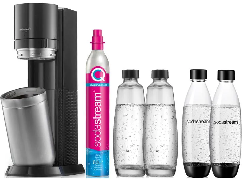 Sodastream Wassersprudler DUO Megapack XL Schwarz Sodastream Wassersprudler DUO Megapack XL Schwarz