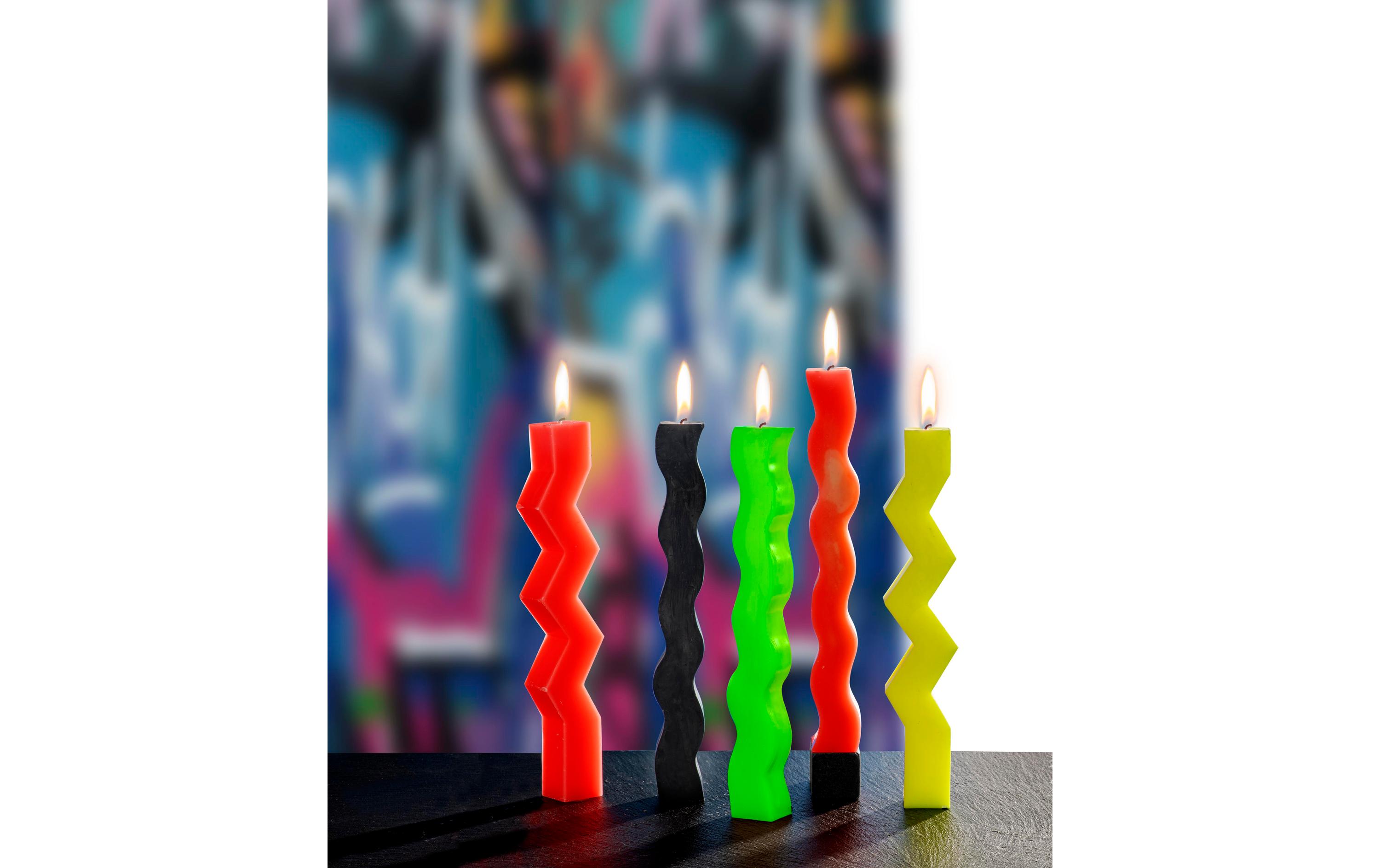 Glorex Kerzengiessform Welle Zickzack 23 x 2.8 x 2.5 cm