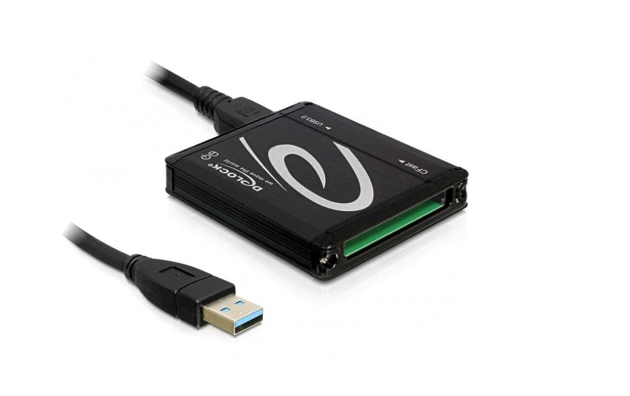 Delock Card Reader Extern USB 3.0 für CFast 2.0 Karten Delock Card Reader Extern USB 3.0 für CFast 2.0 Karten