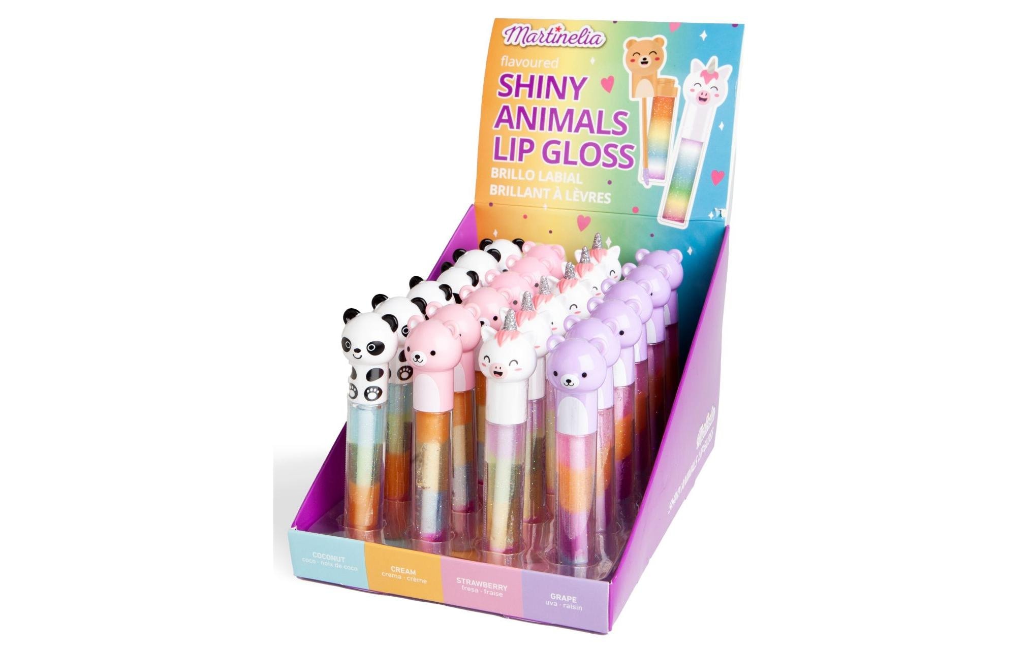 Martinelia Beauty Shiny Animals Lip Gloss assortiert