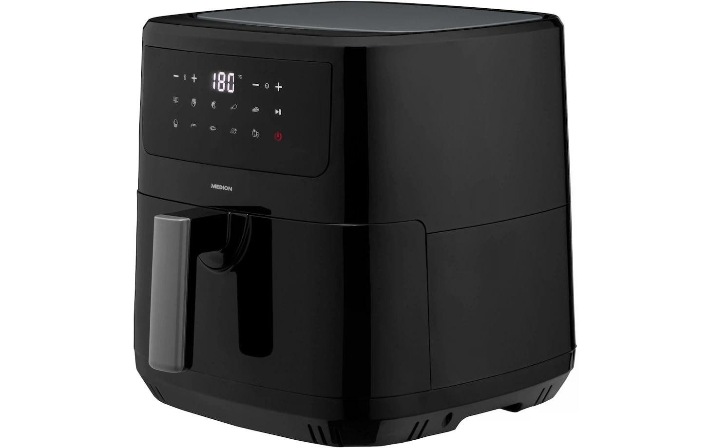 Medion Heissluft-Fritteuse MD 11750 7.2 l, Schwarz