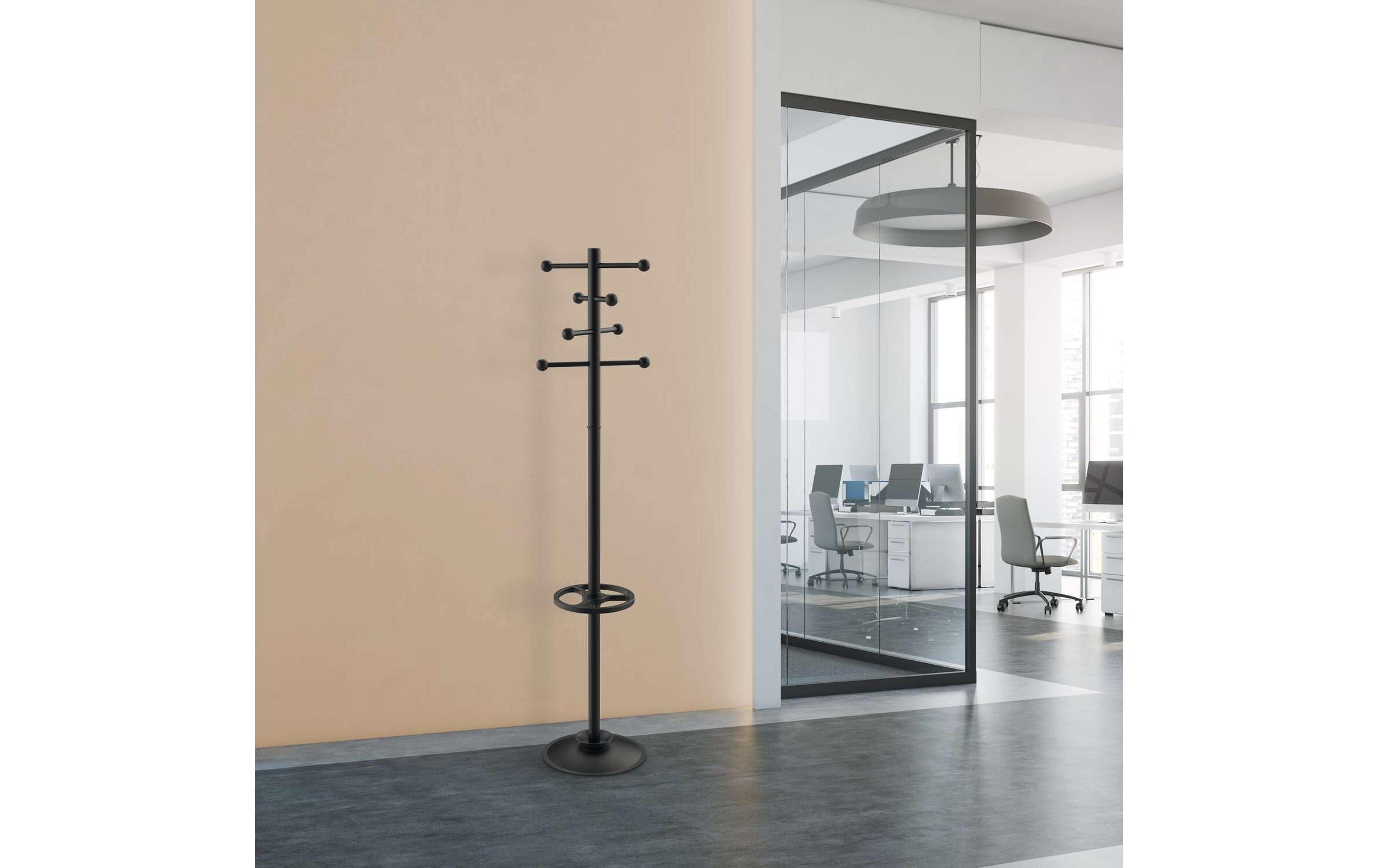 Maul Garderobenständer MAULsaphir Schwarz