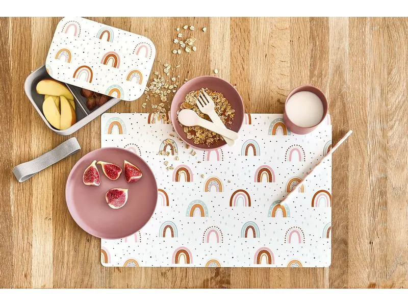 Zeller Present Kindertischset Rainbow 45 x 30 cm