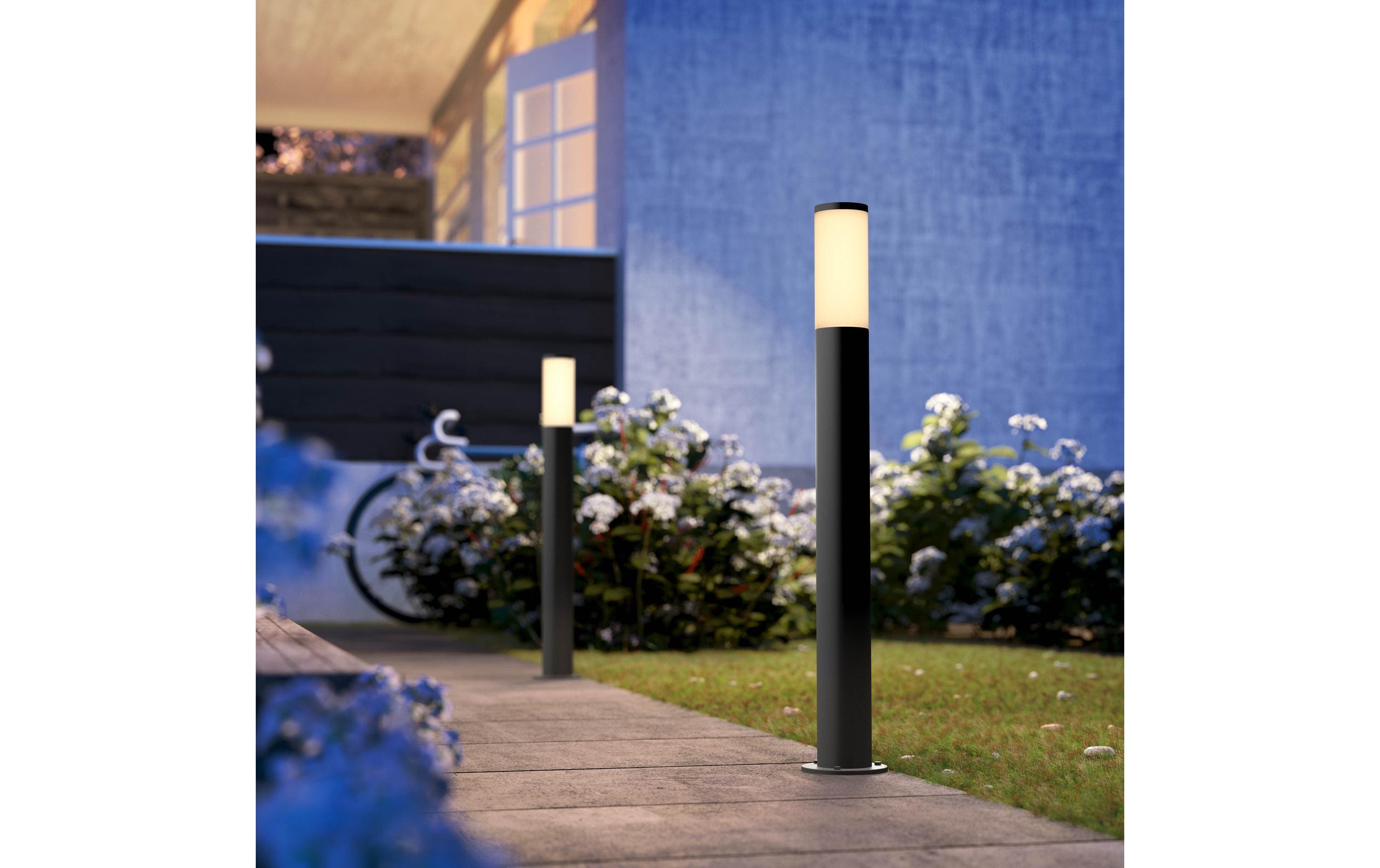 Philips Sockelleuchte Utrecht, 80 cm, 20W, E27, Anthrazit