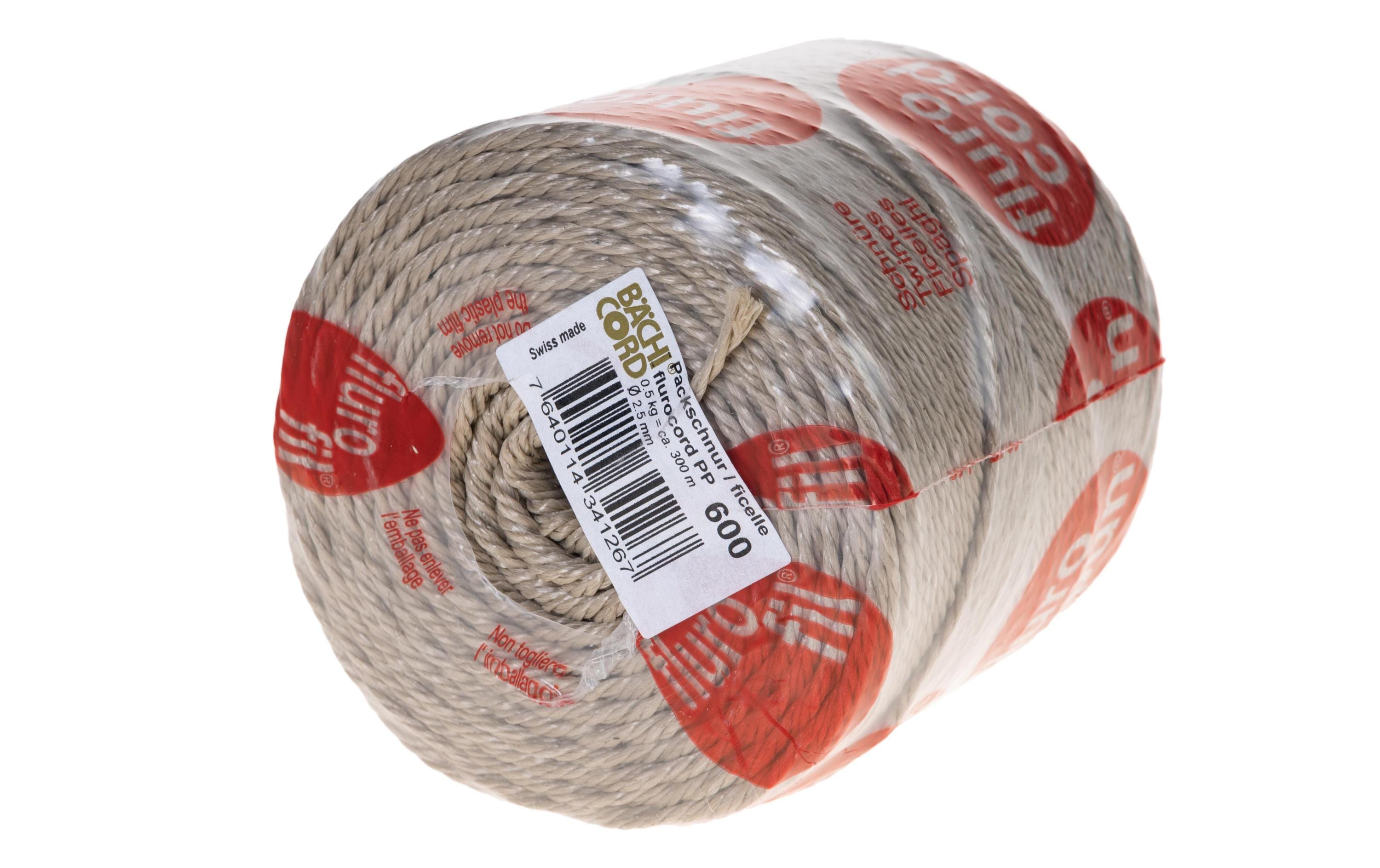 Baechi Cord Schnur Flurocord 2.5 mm x 300 m Baechi Cord Schnur Flurocord 2.5 mm x 300 m