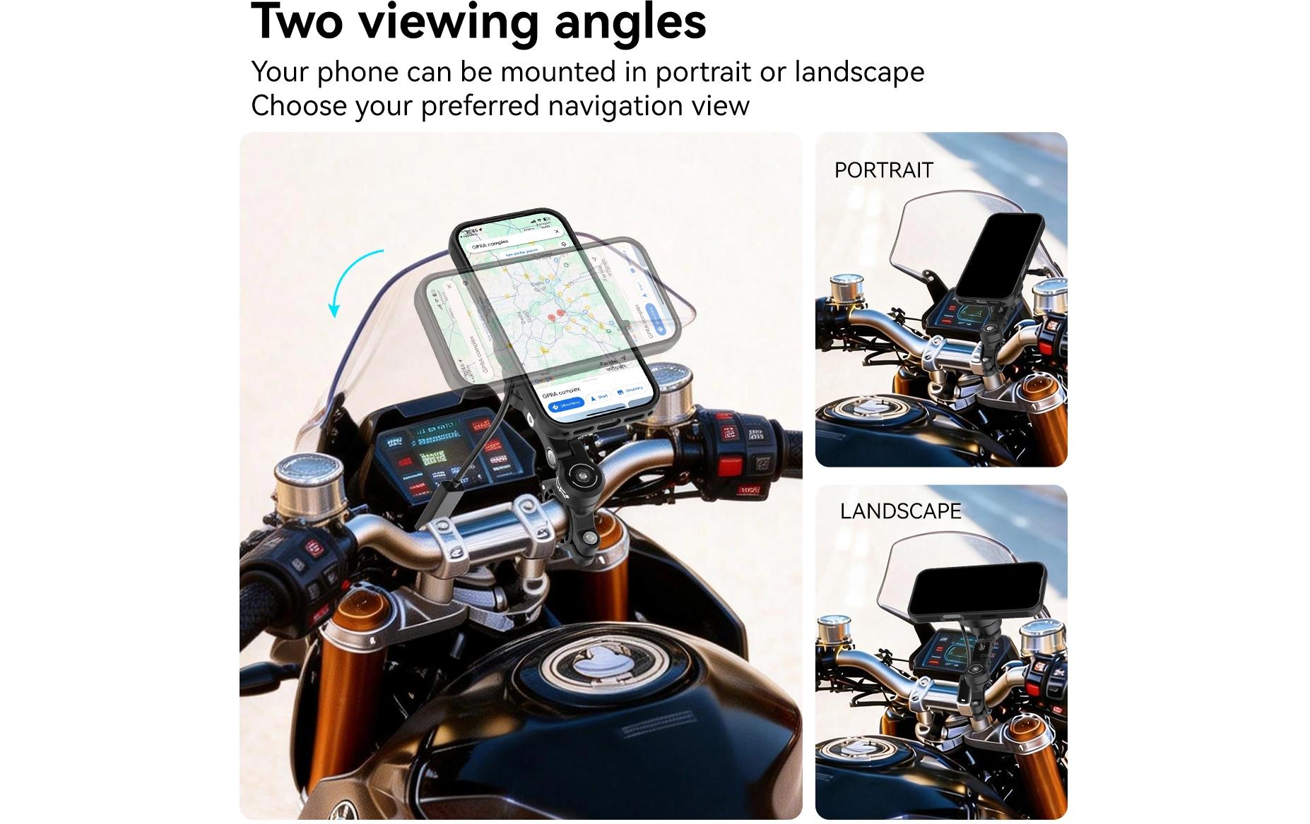 GRXplore Smartphone-Halterung GR-MW65 Lenker