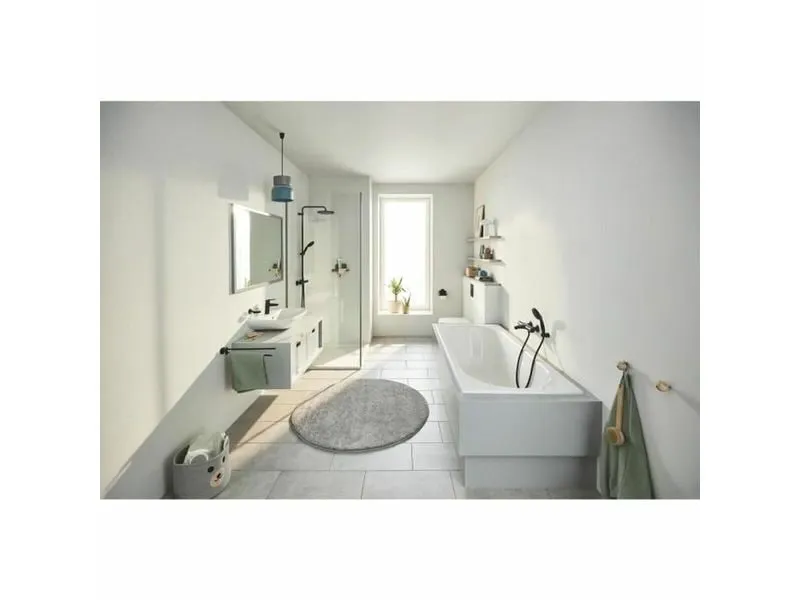 GROHE Precision Trend Mattschwarz Aufputz