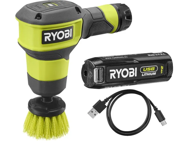 RYOBI Akku-Oberflächenbürste RSCR4 RYOBI Akku-Oberflächenbürste RSCR4