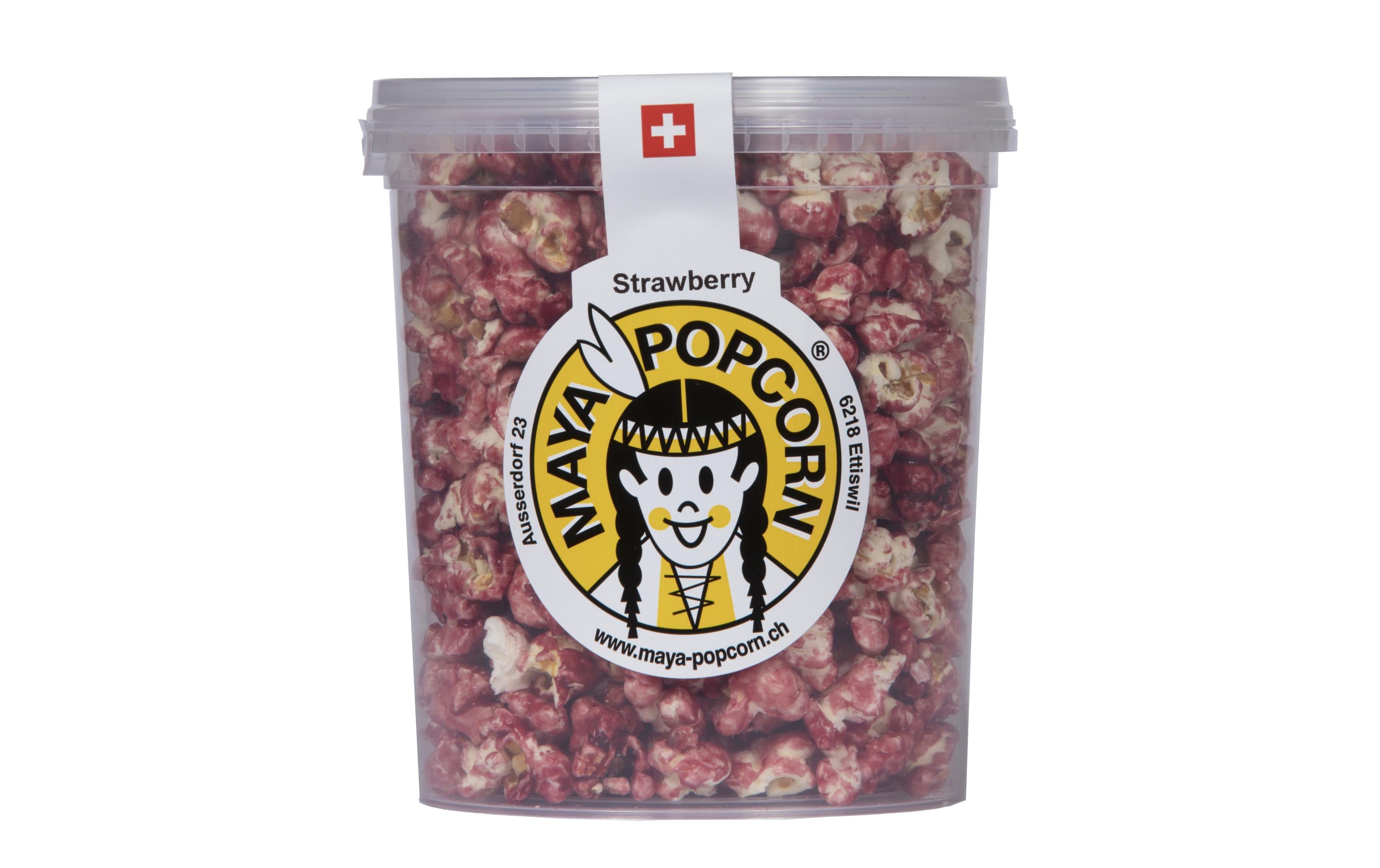 Maya Popcorn Popcorn Erdbeer 100 g
