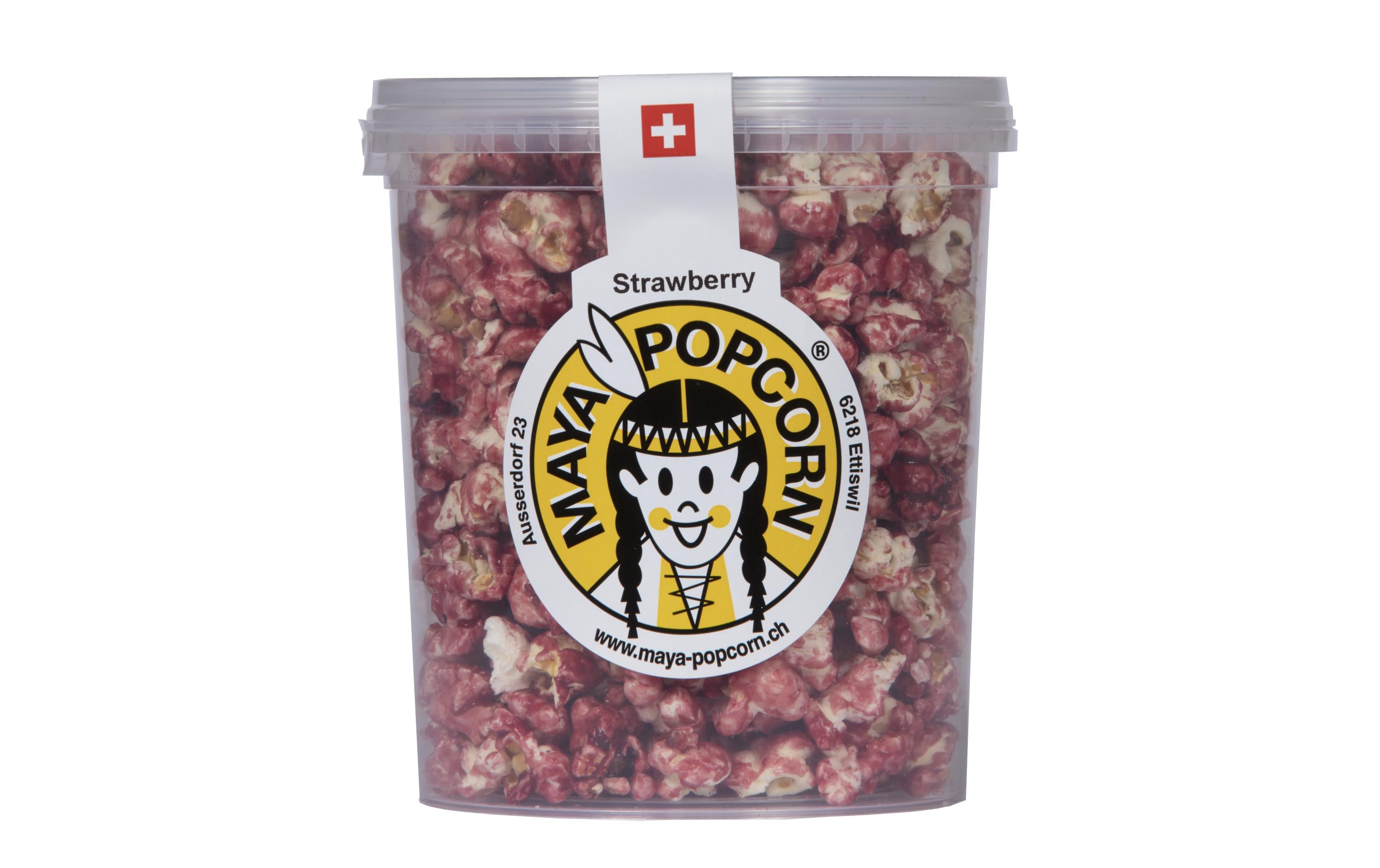 Maya Popcorn Popcorn Erdbeer 100 g Maya Popcorn Popcorn Erdbeer 100 g