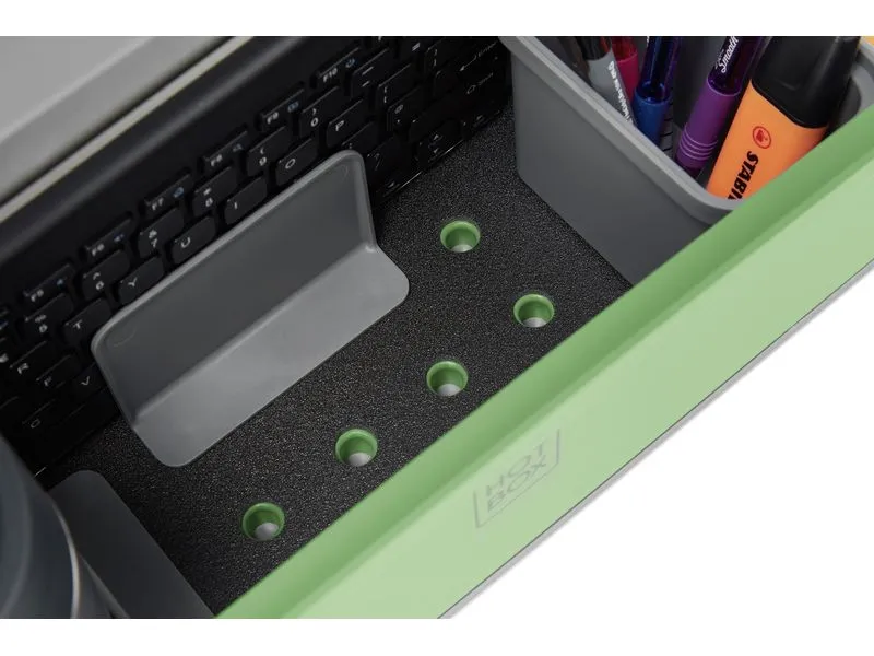 Hotbox Schreibtisch Organizer Hotbox 4 Grün