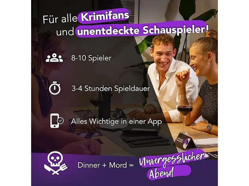 Crime Cases Partyspiel Das letzte Meeting -DE- Crime Cases Partyspiel Das letzte Meeting -DE-