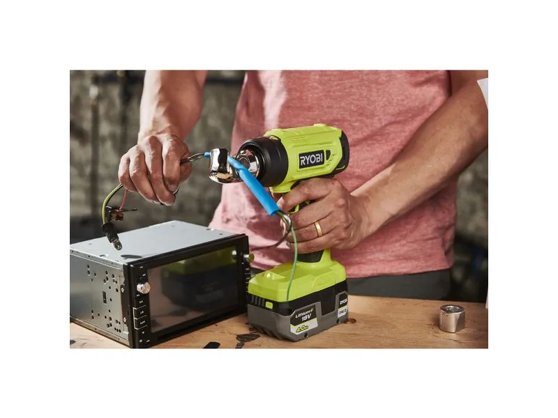 RYOBI Akku-Heissluftgebläse R18 hG-0, 18 V, Solo RYOBI Akku-Heissluftgebläse R18 hG-0, 18 V, Solo