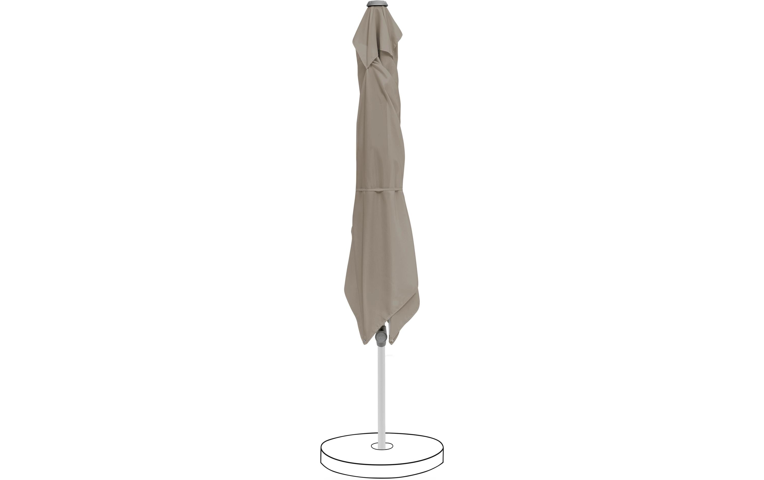 Suncomfort by Glatz Sonnenschirm Pop Up, 250 x 200 cm, Light Taupe