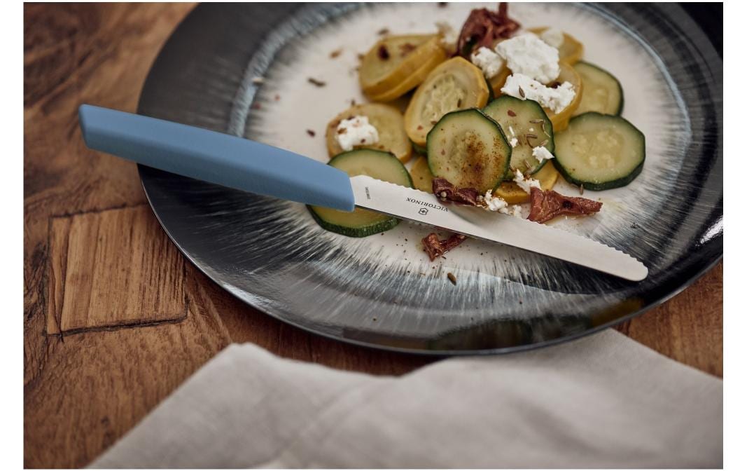 Victorinox Tafelmesser Swiss Modern 1 Stück, Blau