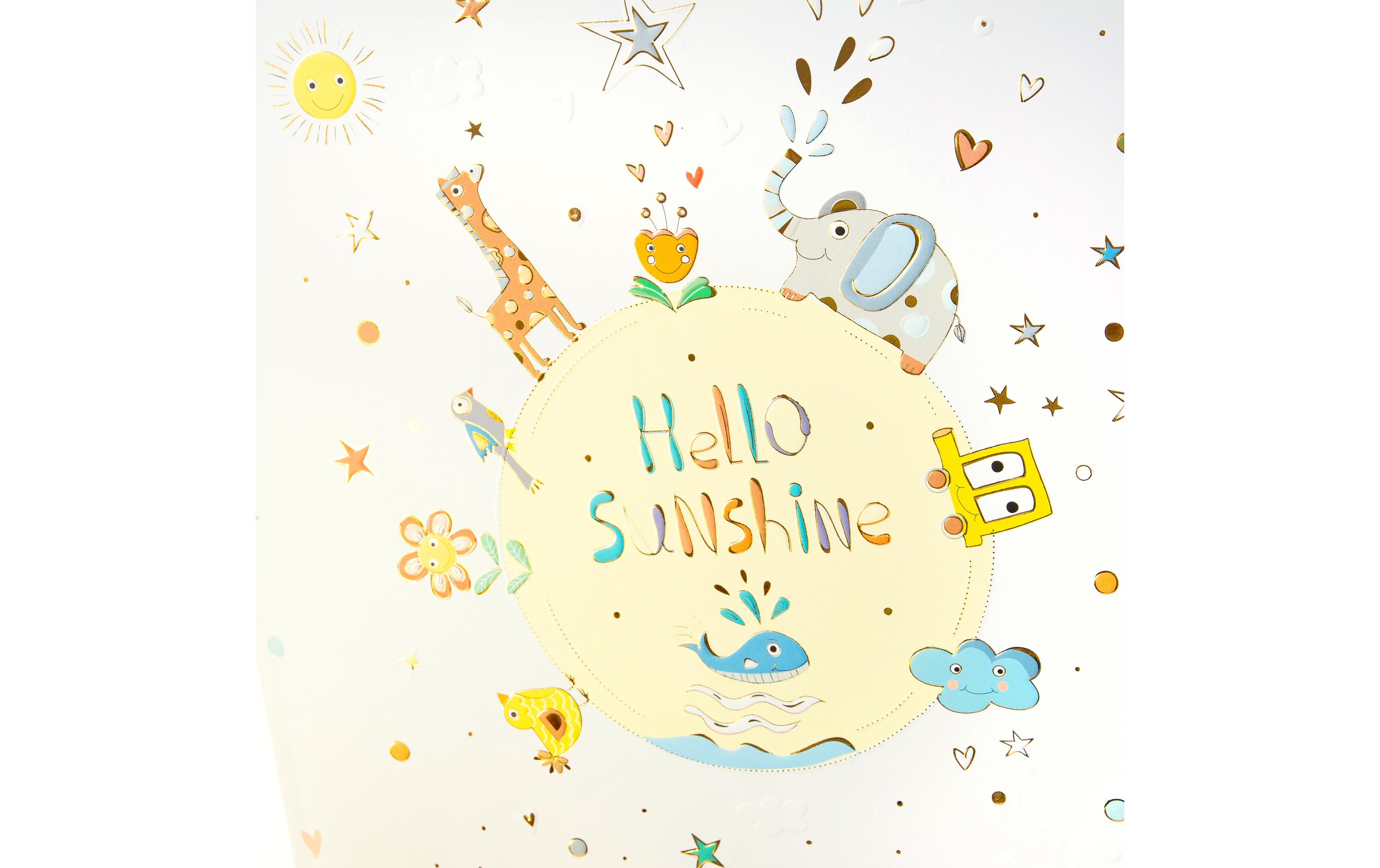 Goldbuch Babyalbum Hello Sunshine 25 x 25 cm, Mehrfarbig