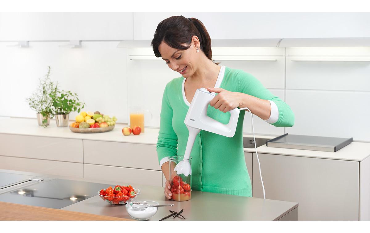 Braun Handmixer MultiMix 3 HM3107WH Weiss