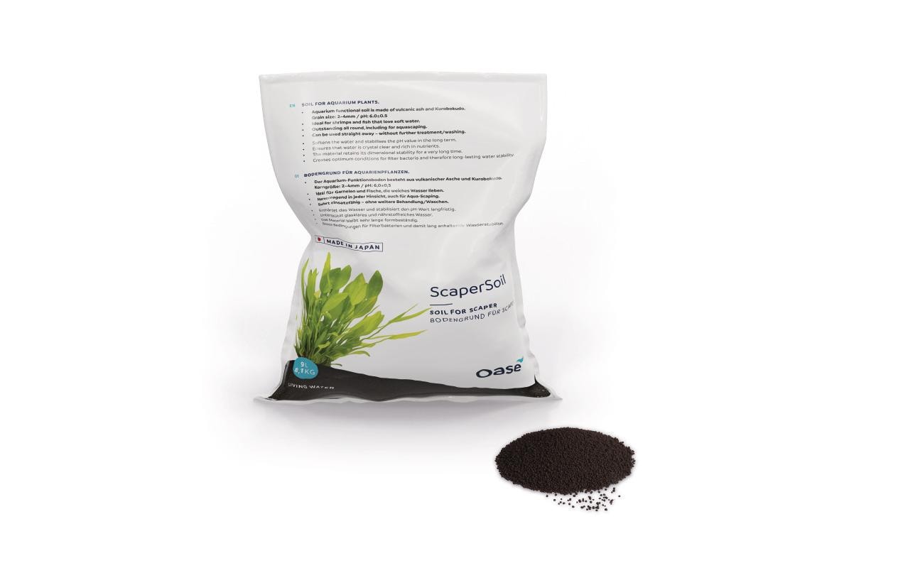 OASE Bodengrund ScaperLine Soil, 9 l, Schwarz OASE Bodengrund ScaperLine Soil, 9 l, Schwarz