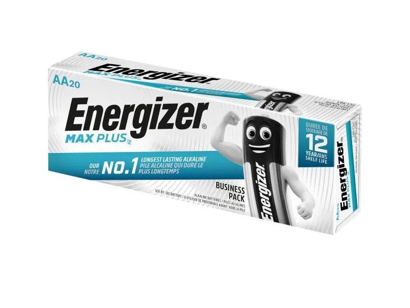 Energizer Batterie Max Plus 20 Stück Energizer Batterie Max Plus 20 Stück