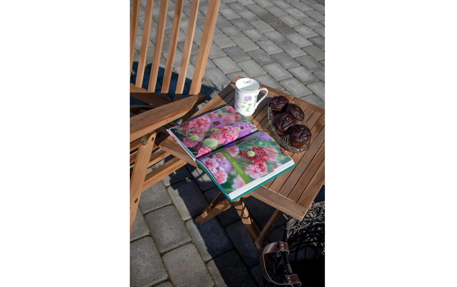 House Nordic Gartentisch 50 x 50 x 50 cm, Natur