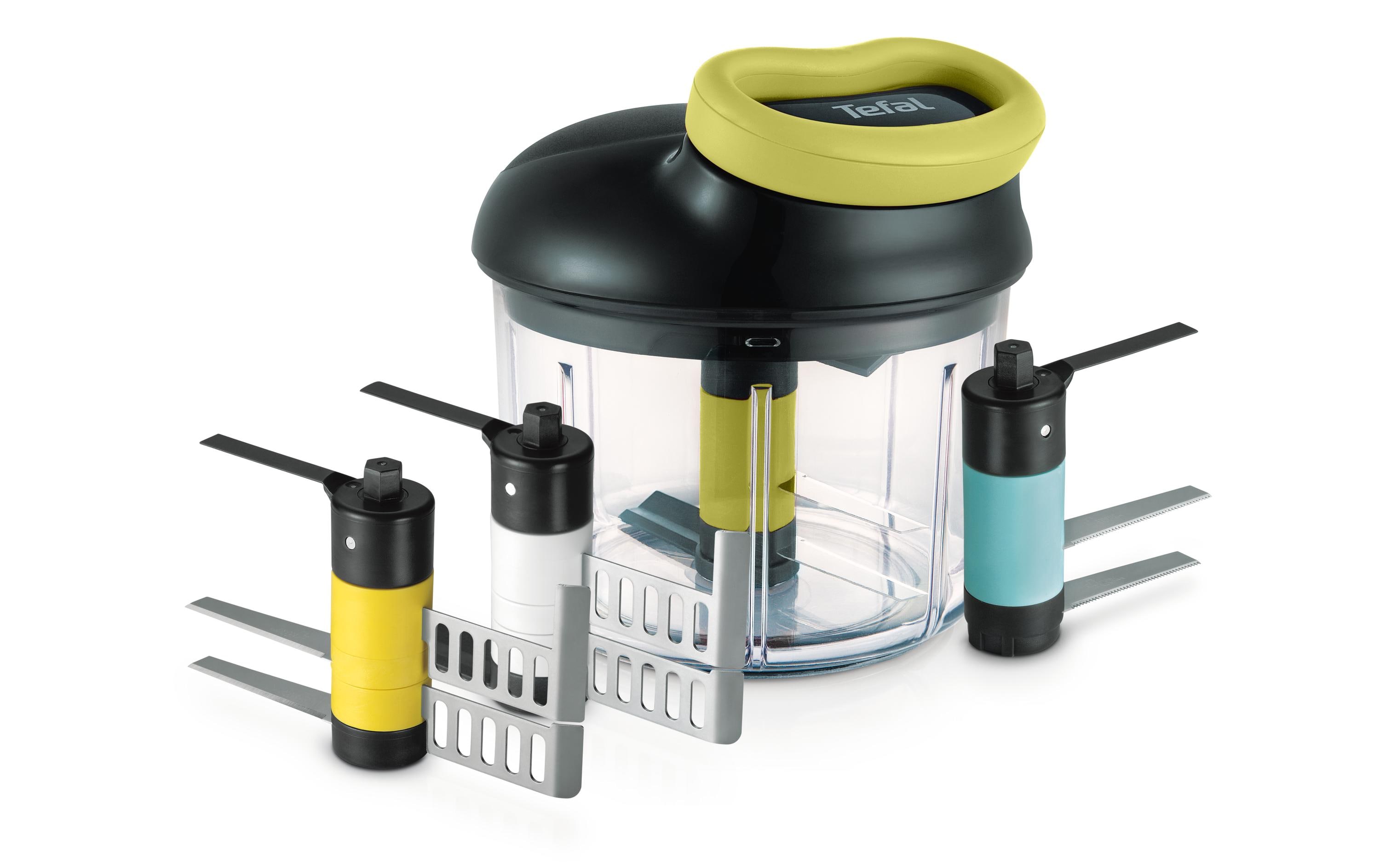 Tefal Hacker Ingenio mit 4 Einsätzen Schwarz