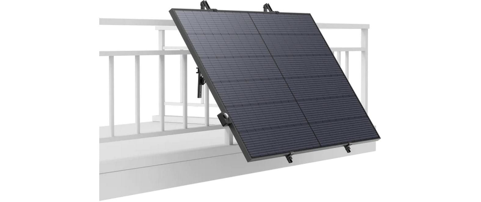 EcoFlow Single Axis Solar Tracker Schwarz