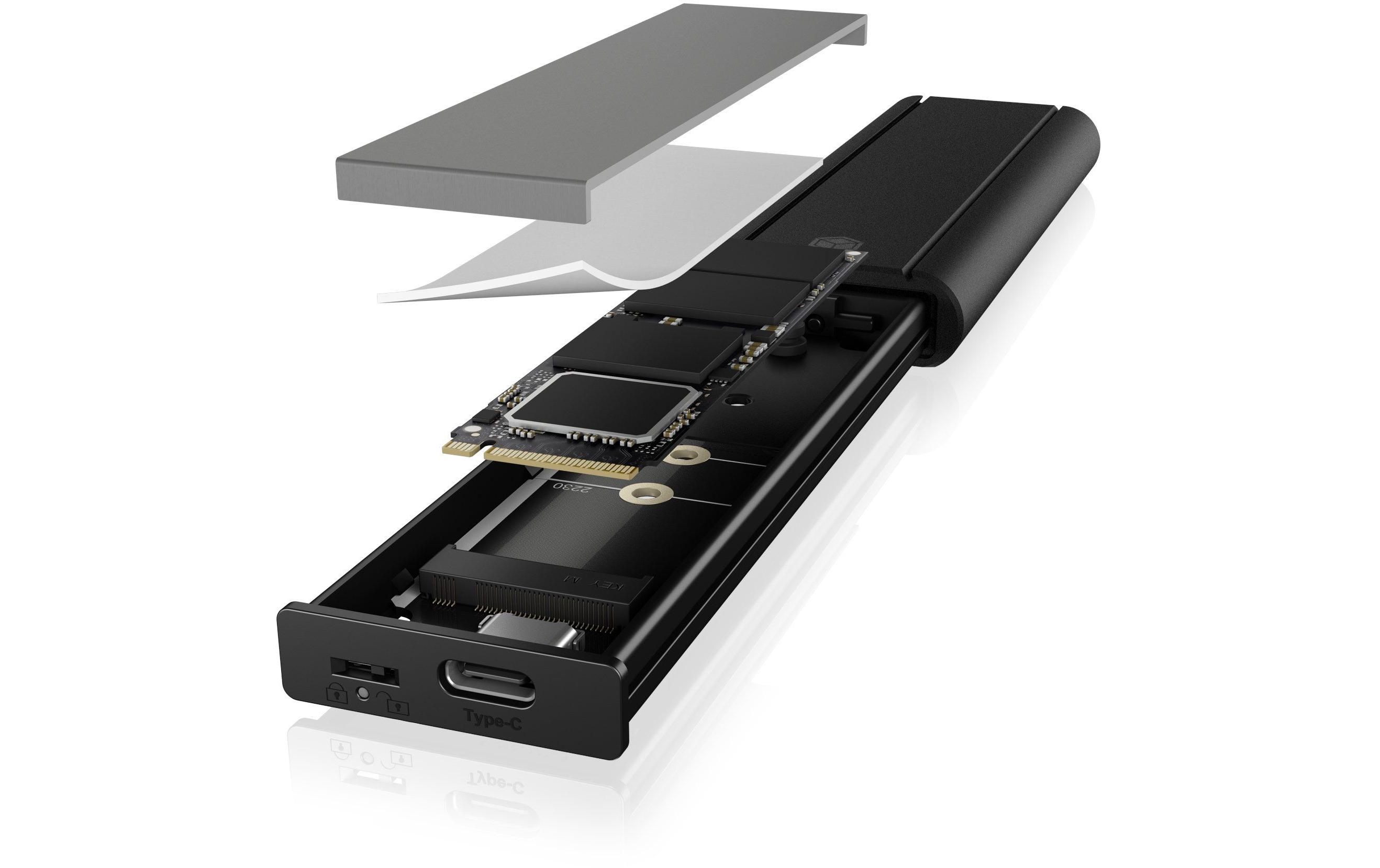 ICY BOX Externes Gehäuse IB-1807MT-C31 M.2