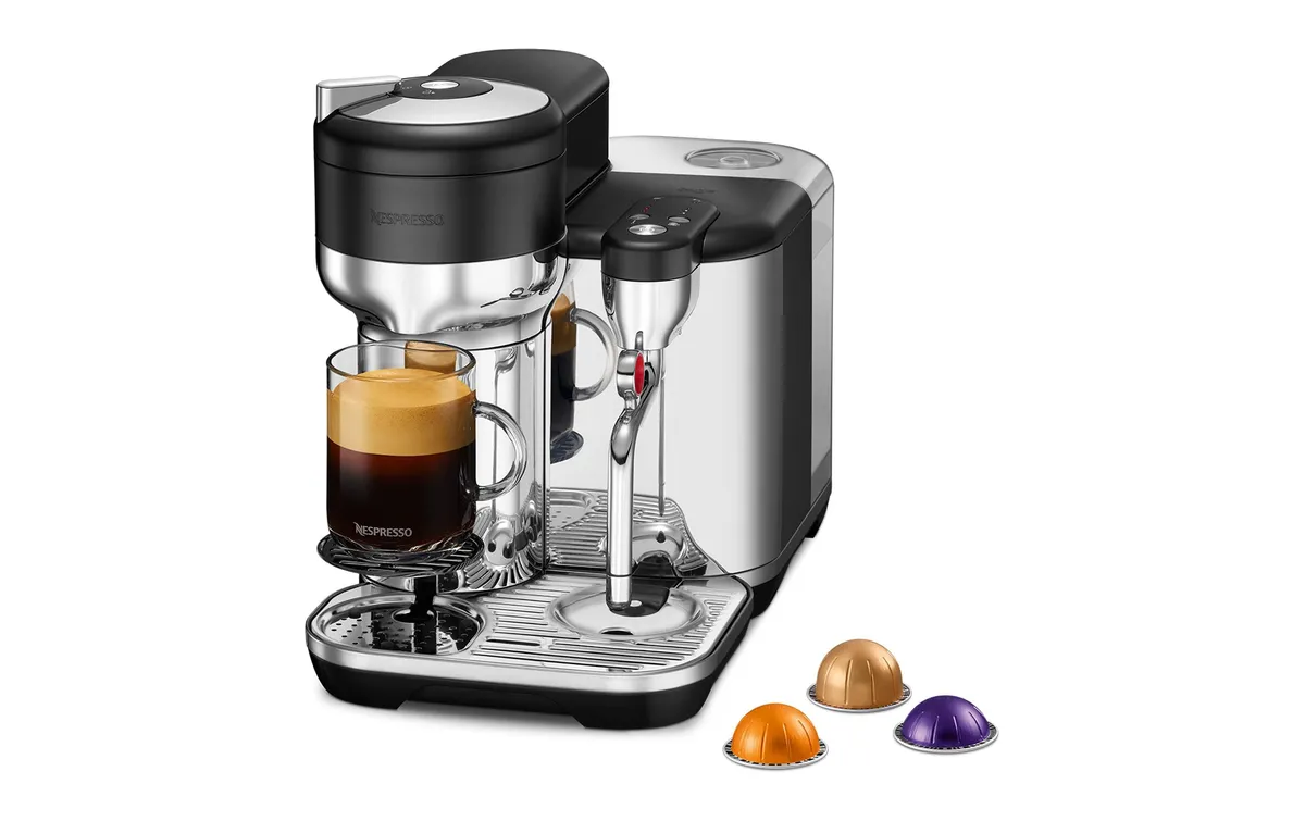 Sage Kaffeemaschine Nespresso Vertuo Creatista Black Truffle