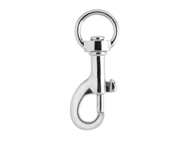 Glorex Anhänger mit Karabiner, Ø 48 mm, 2 Stück, Silber